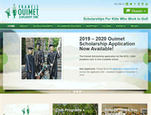 Tablet Screenshot of ouimet.org